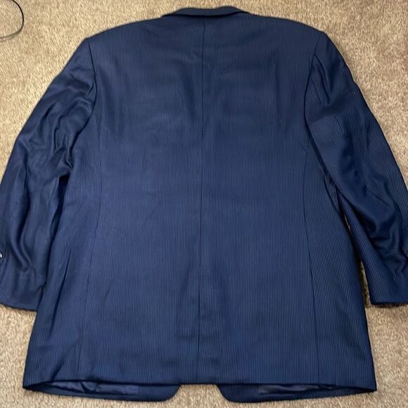 🔥🔥🚒Ying Tai wool/silk blend Dark Blue. - Picture 8 of 8